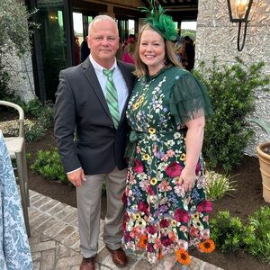 JESSKAE JUBILEE DRESS IN EVERGREEN 3X